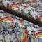 Warner Grateful Dead Tie Dye Steal Your Face Cotton Fabric